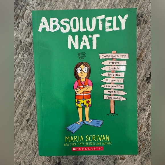 Other - Absolutely Nat by Maria Scrivan Book